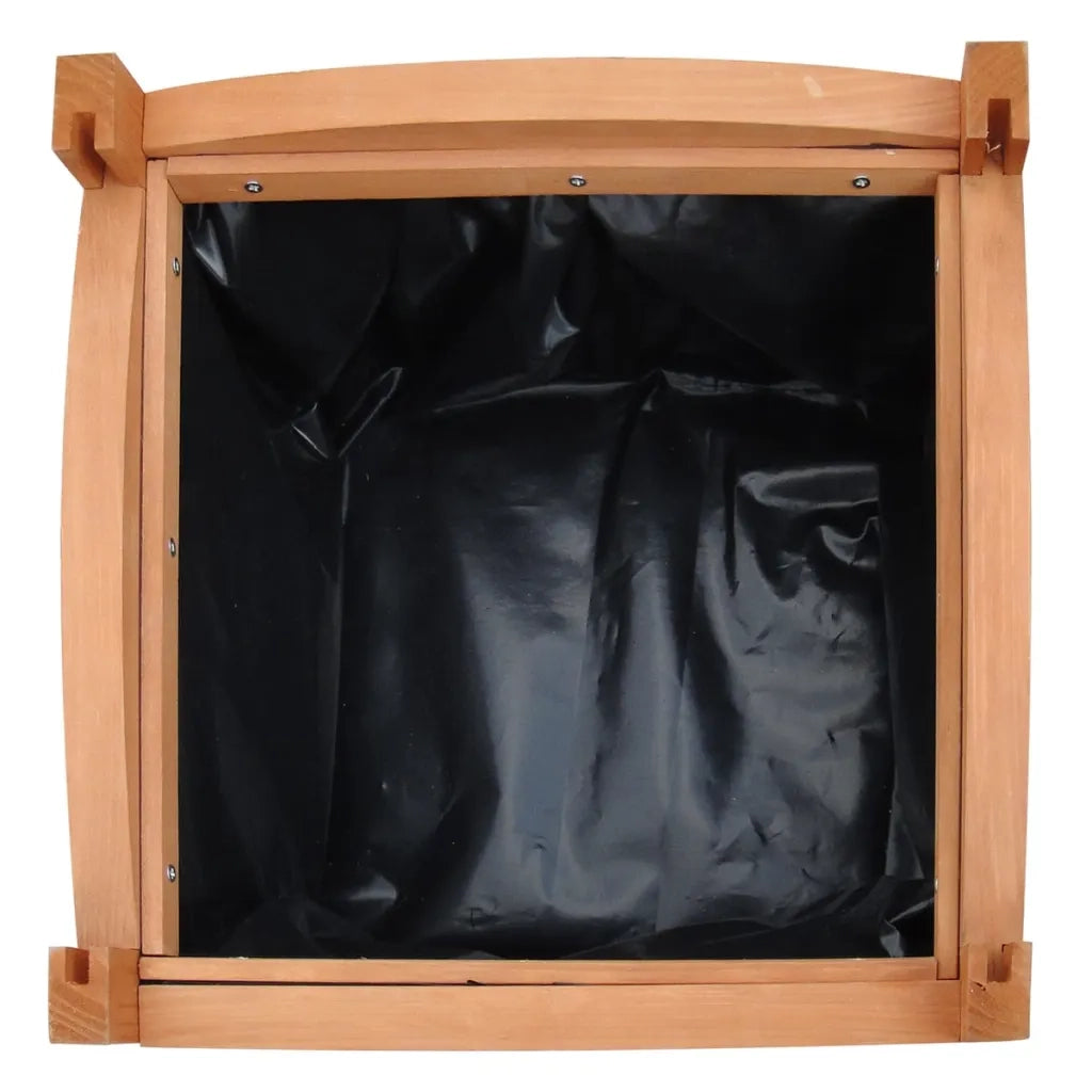 Letti Rialzati da Giardino in Legno Set 2 pz 30 x 30 x 30 cm cod mxl 52193