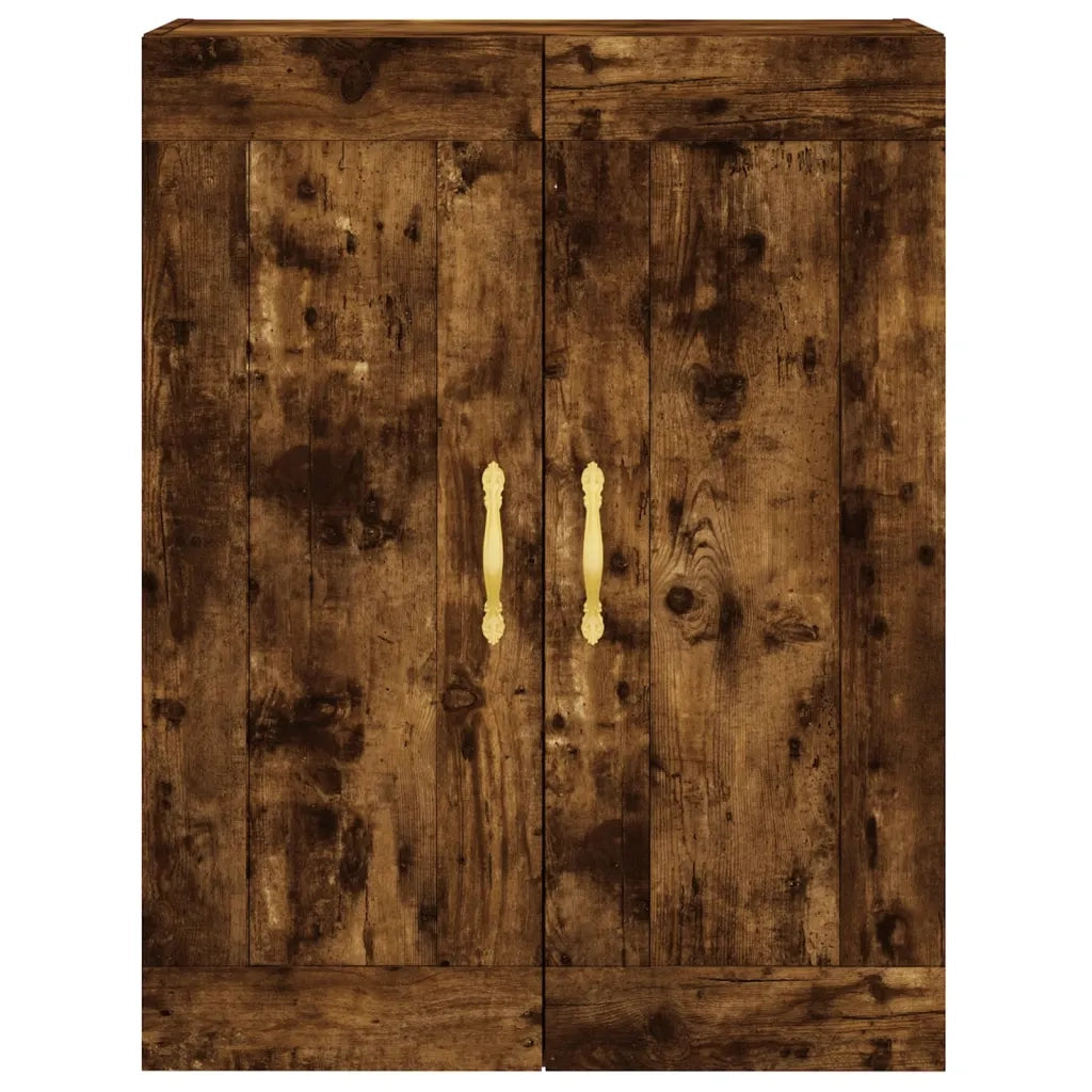Armadietti a Parete 2 pz Rovere Fumo in Legno Multistrato CFW7412587