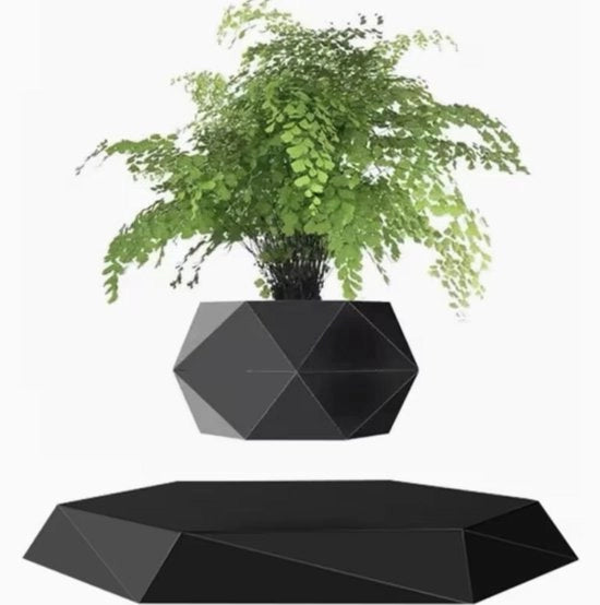 Vaso per piante rotante 360° | Vaso rotante per piante in plastica | Decorazione moderna per soggiorno, camera da letto, ufficio e studio | Regalo per appassionati di piante