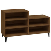 Scarpiera | Mobile per scarpe Rovere Marrone 102x36x60 cm in Legno Multistrato
