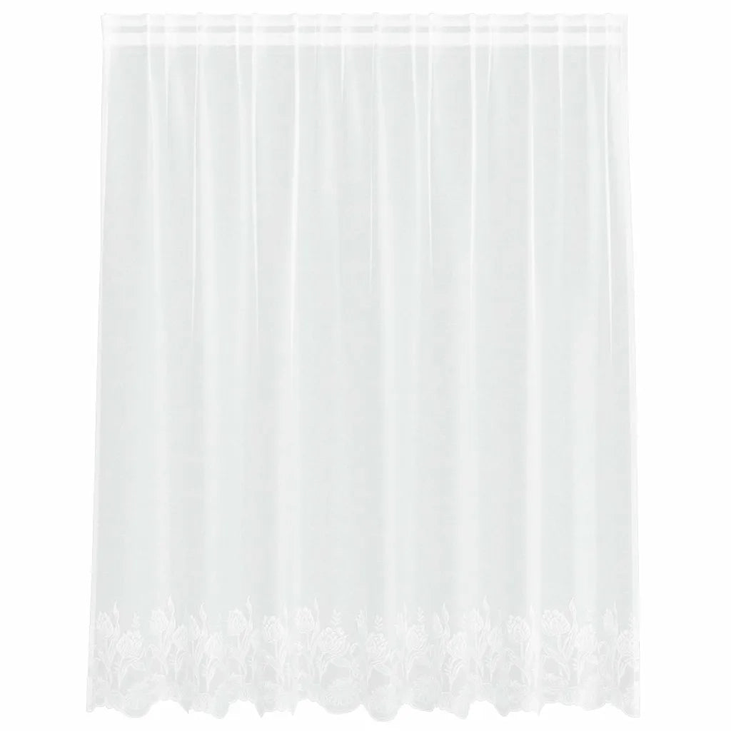 vidaXL Tende con tende Bianco 200 x 140 cm Poliestere