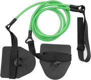 Attrezzatura per allenamento della forza muscolare bracciale per nuoto - Cintura di resistenza verde 50lb - Riem di allenamento bracciale e nuoto con cinture di resistenza