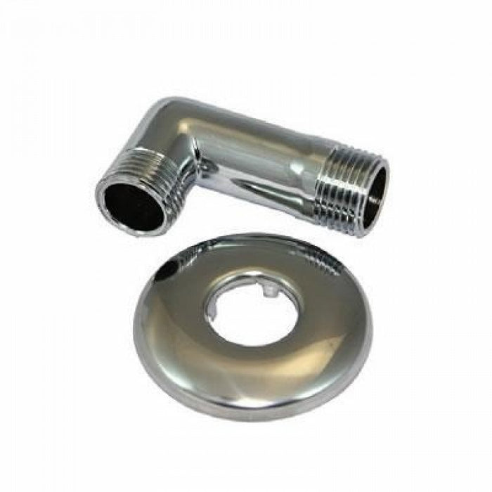 Curvetta saliscendi gomito docci a con borchia d.1/2  x 1/2  b0