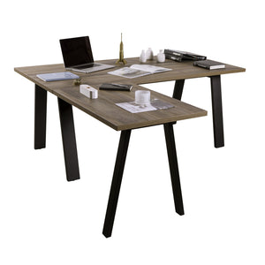 PROLUNGA SCRIVANIA DAVINCI 90X60XH75CM NOCE BRERA