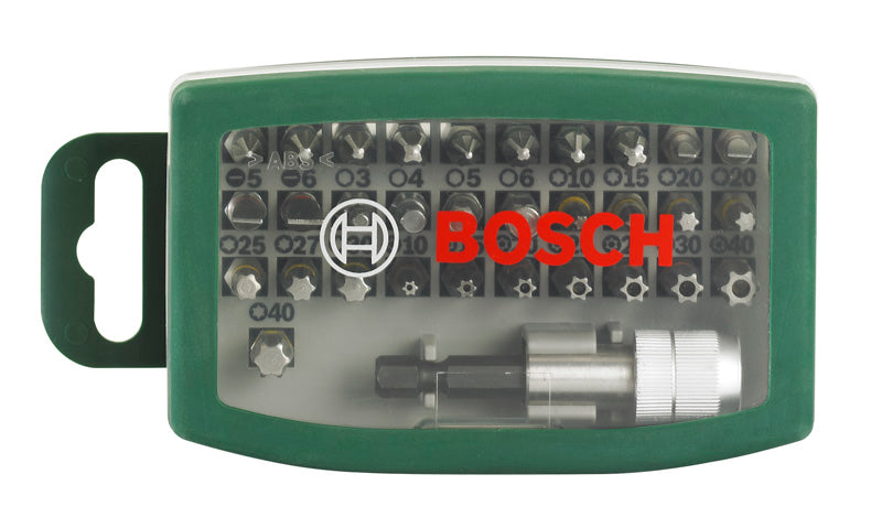 Set 32 inserti e portainserti Bosch Home & Garden 2607017063