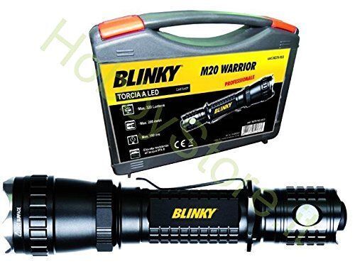 Blinky 34270-10 Prof LED M20-Warrior in-Box Torcia