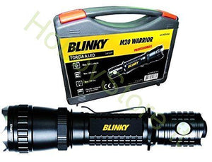 Blinky 34270-10 Prof LED M20-Warrior in-Box Torcia