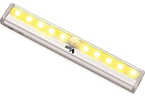 Vigor Lampada per Armadi Magnetica con Sensore 10 Led