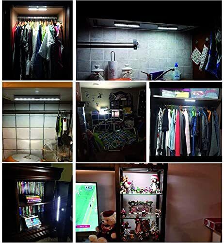 Vigor Lampada per Armadi Magnetica con Sensore 10 Led