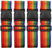 Cinture di trasporto per bagagli - Peso massimo 180 cm - 2 pezzi - Colori vari - Accessorio premium