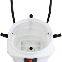 Aspirapolvere industriale 90L secco/umido con tubo 5 m e accessori