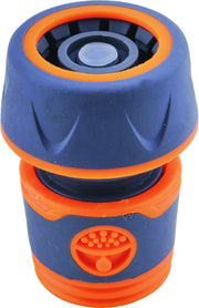 Utilia Plus RACCORDO RAPIDO UNIVERSALE CON ACQUASTOP GOMMATO mis. 1/2-5/8-3/4 24.00 pz