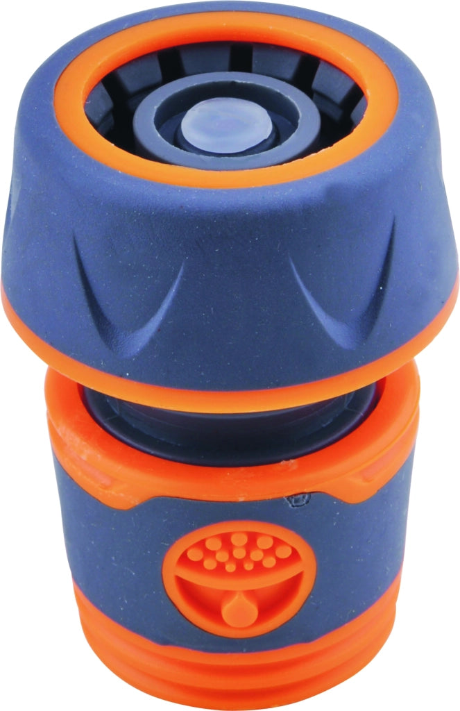Utilia Plus RACCORDO RAPIDO UNIVERSALE CON ACQUASTOP GOMMATO mis. 1/2-5/8-3/4 24.00 pz