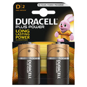 PILA TIPO D DURACELL PLUS +100