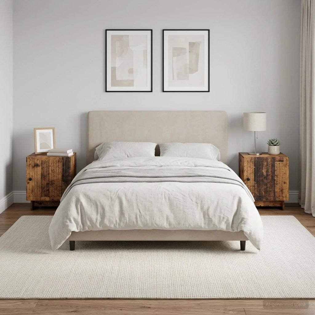 Armadio da Notte 2 pcs Legno antico 43 x 34,5 x 50 cm 893892