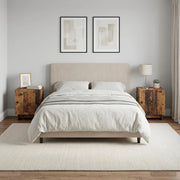 Armadio da Notte 2 pcs Legno antico 43 x 34,5 x 50 cm 893892