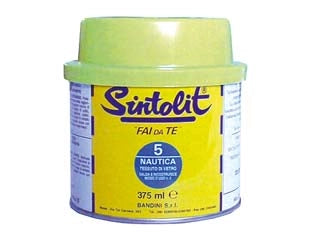 SINTOLIT FAI DA TE STUCCO PER NAUTICA IN BARATTOLO ML.375- - ml.375 - 2 pezzi SINTOLIT
