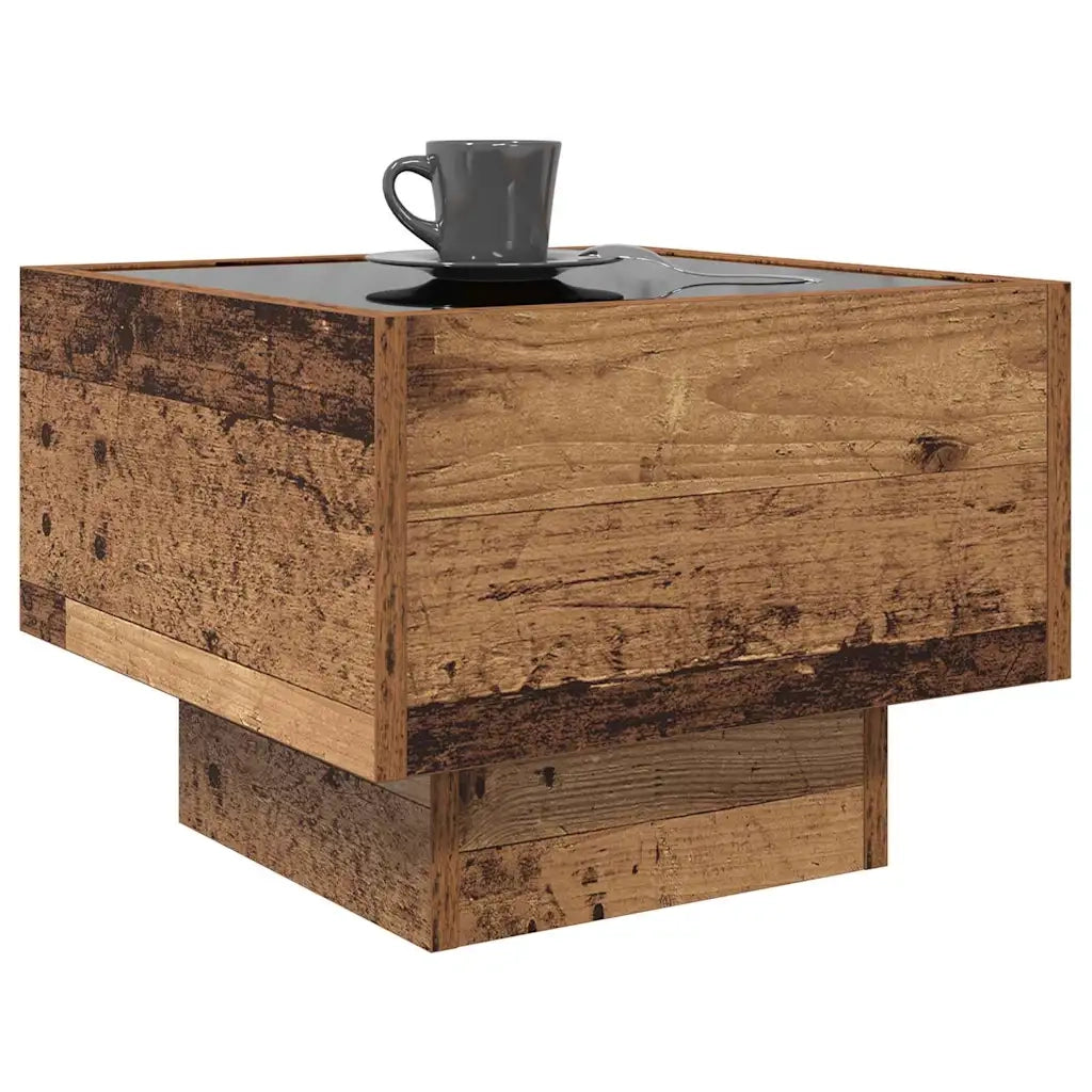 Tavolino da salotto Legno vecchio 40 x 40 x 30 cm 879656