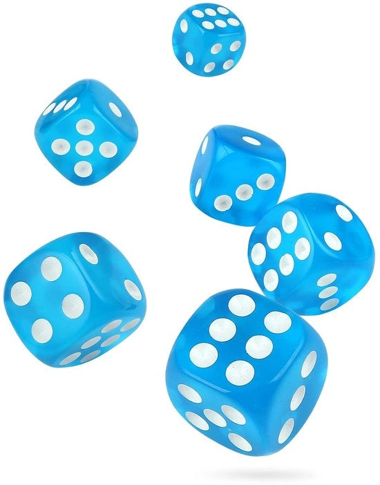 Set di bicchieri in pelle grigia in doppio con 10 dadi per giochi