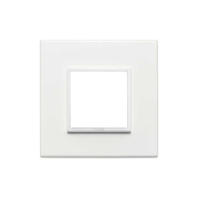 21642.17 Placca 2M Bianco Totale Eikon