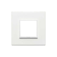 21642.17 Placca 2M Bianco Totale Eikon