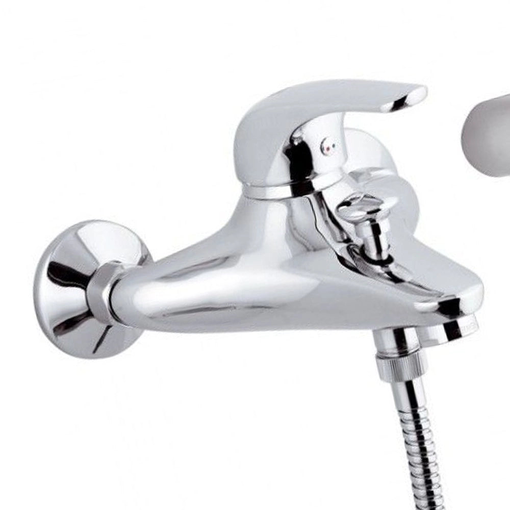 Rubinetto vasca esterno con doccia duplex - serie project