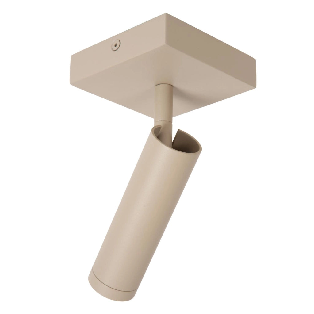 Faretto da soffitto GRADO 1xMR11 taupe quadrato Lucide
