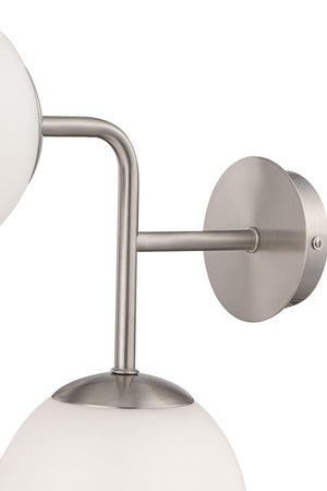 Lampada da parete Modern in Metallo Erich Nickel