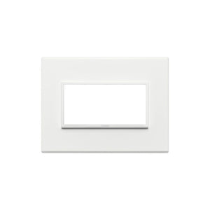 21654.17 Placca 4M Bianco Totale Eikon