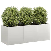 Fioriera 120x40x40 cm in Acciaio Inox 860679
