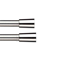 Flessibile per doccia retinato metallizzato in pvc atossico 120 cm