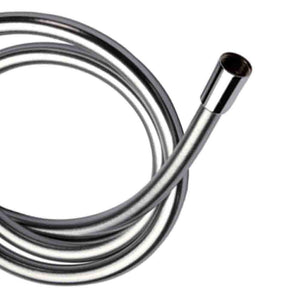 Flessibile per doccia retinato metallizzato in pvc atossico 120 cm
