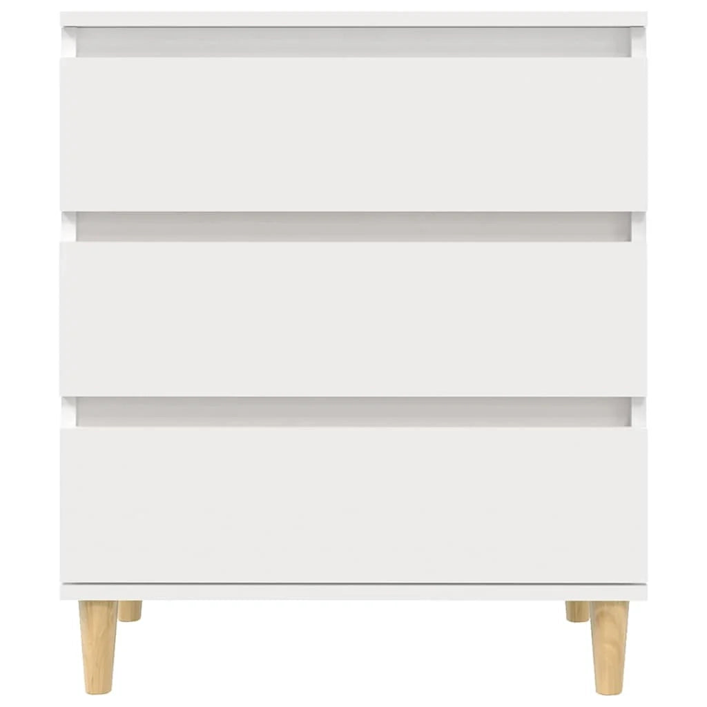 Buffet credenza cassettiera armadio mobile contenitore organizer per cucina soggiorno salotto 60 x 35 x 70 cm legno ingegnerizzato bianco 02_0030352