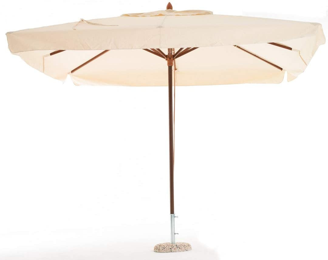 TELO RICAMBIO PER OMBRELLONE GIARDINO OASIS 3X2 3X3 3X4 ECRÙ COPERTURA ESTERNO 3 X 3