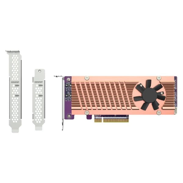 Qnap qm2-2p-384a scheda di interfaccia e adattatore interno m.2