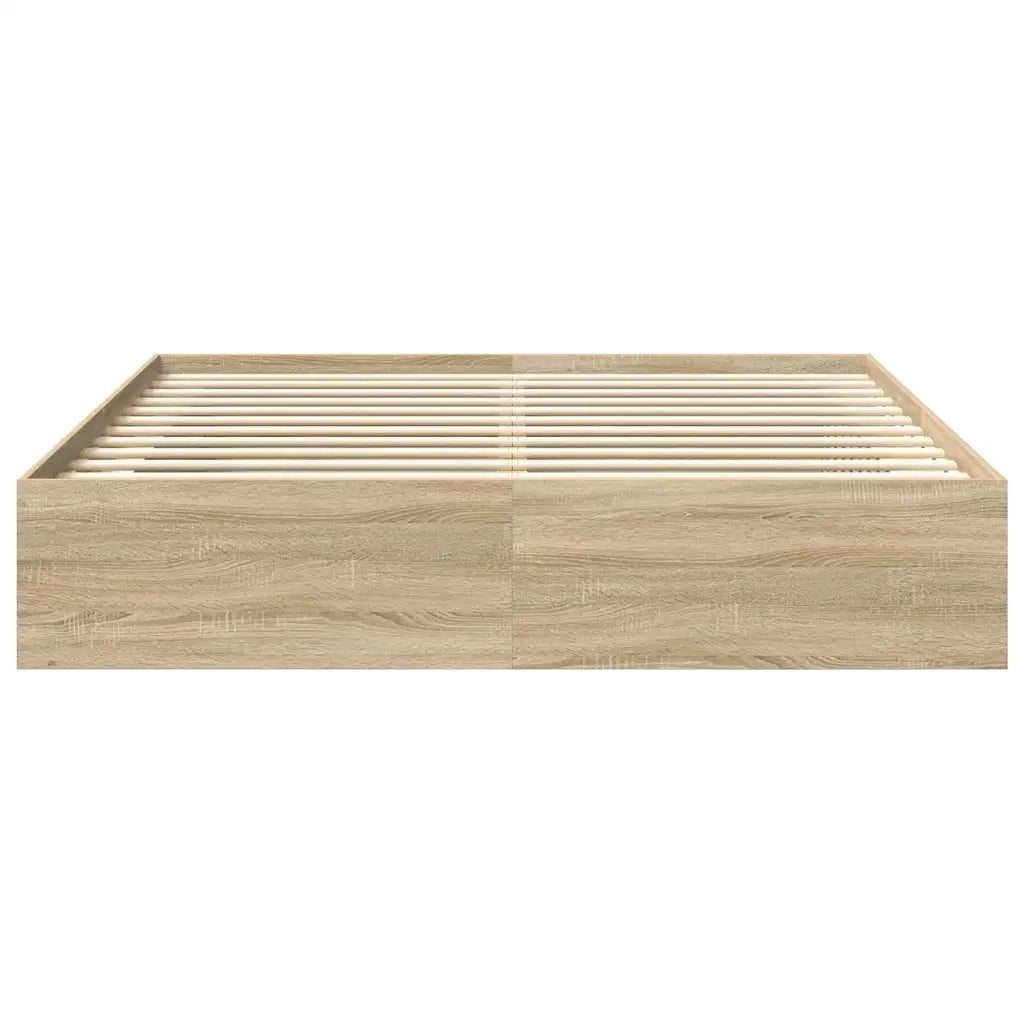 Letto matrimoniale | Letto per adulti | Giroletto Rovere Sonoma 180x200 cm Super King