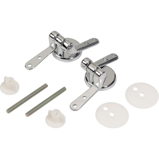 Coppia supporti cromati per wc g oplast 1131zm0000