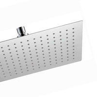 Soffione doccia ultra piatto 33x22 cm