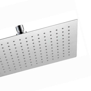 Soffione doccia ultra piatto 33x22 cm