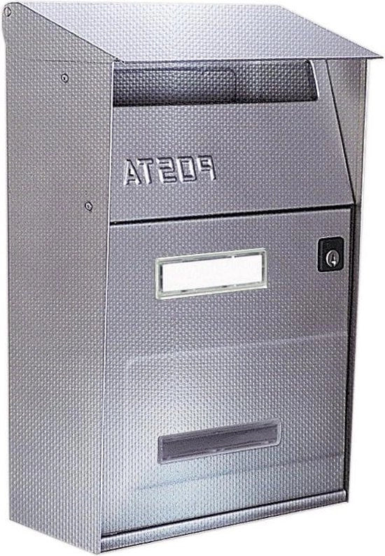 Scatola postale in alluminio - grande capacità - 74943