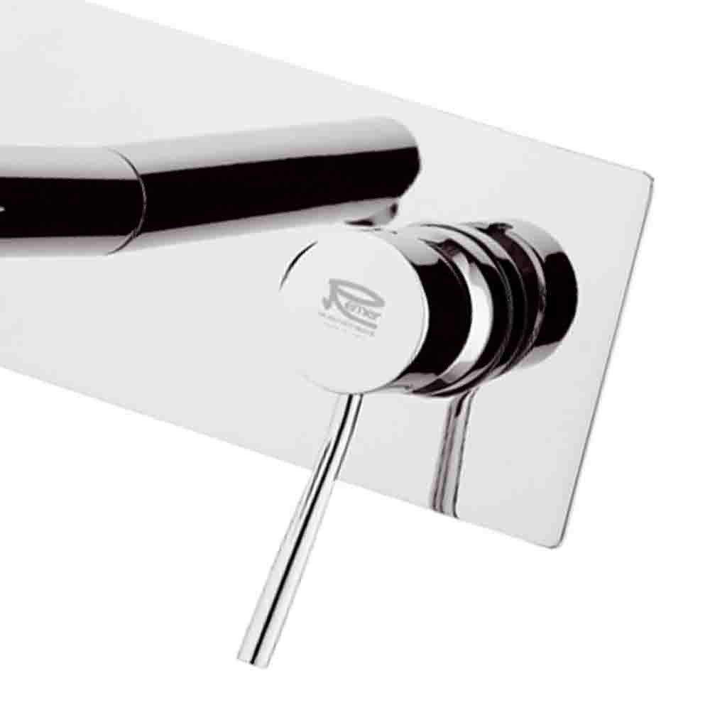 Miscelatore incasso per lavabo serie minimal finitura cromata