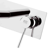 Miscelatore incasso per lavabo serie minimal finitura cromata