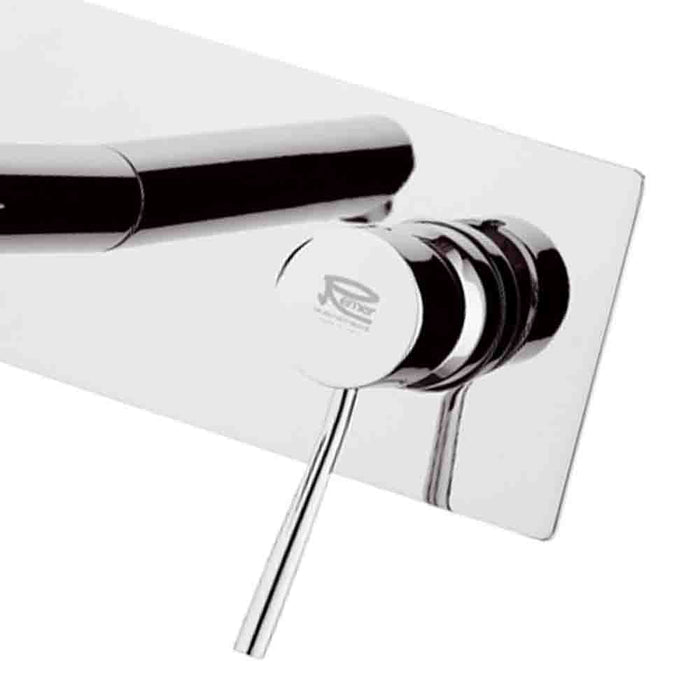 Miscelatore incasso per lavabo serie minimal finitura cromata