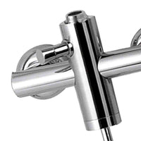 Gruppo doccia a muro con deviatore e attacco serie minimal