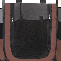 Valora RETE PER CANI/GATTI Pieghevole in Tessuto Marrone Design Resistente x20