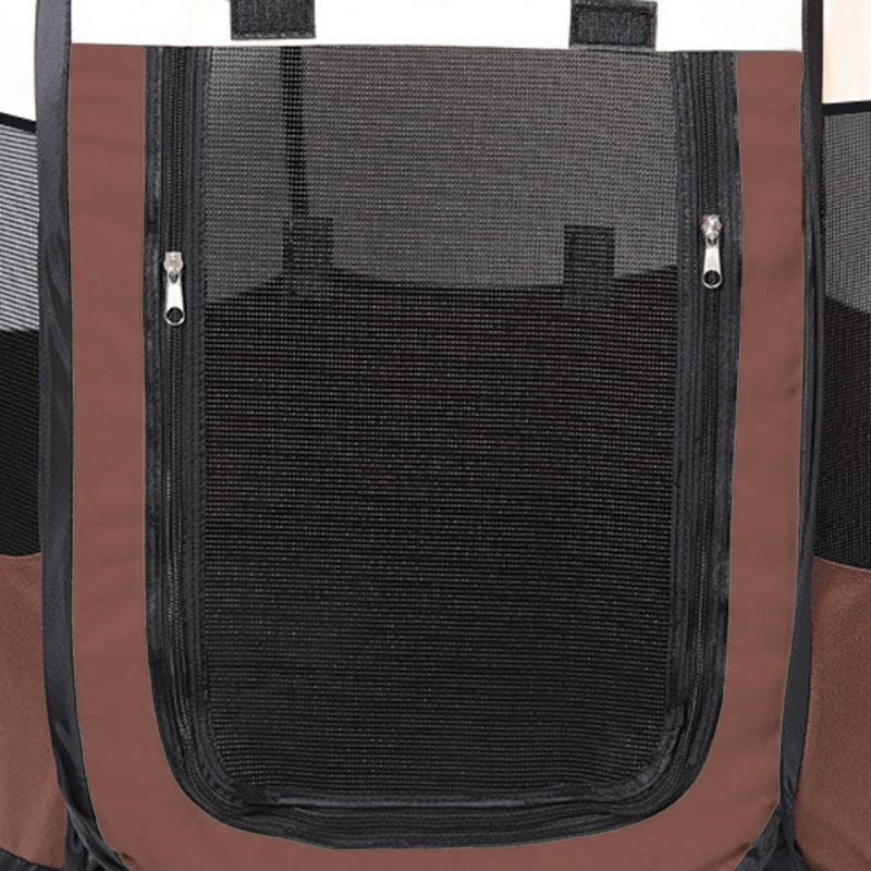 Valora RETE PER CANI/GATTI Pieghevole in Tessuto Marrone Design Resistente x20