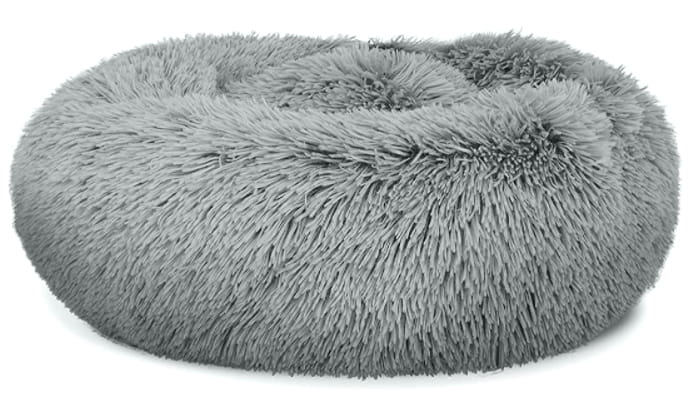 Valora PELUCHE LETTO S 40CM Letto per animali domestici grigio chiaro peluche x30