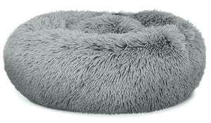 Valora PELUCHE LETTO S 40CM Letto per animali domestici grigio chiaro peluche x30