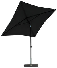 Ombrellone da Giardino 2x2 m Palo Ø38 mm in Alluminio Tessuto Poliestere Trend Antracite