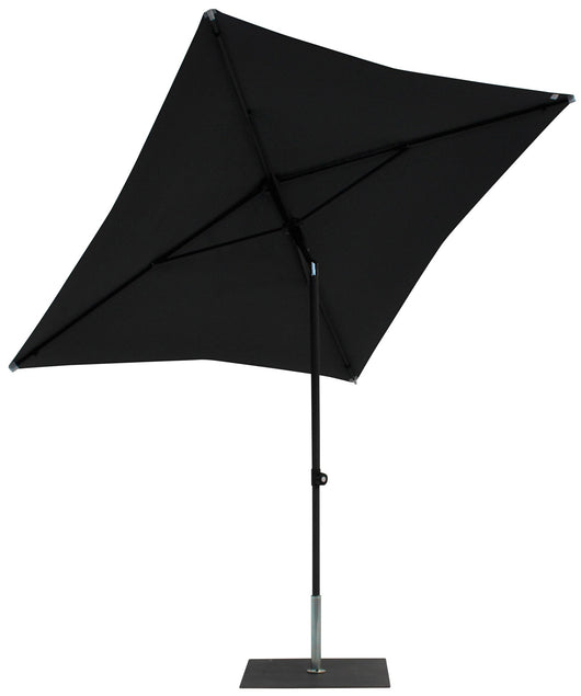 Ombrellone da Giardino 2x2 m Palo Ø38 mm in Alluminio Tessuto Poliestere Trend Antracite